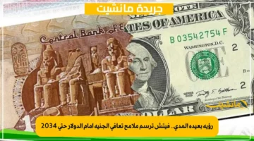 رؤية بعيدة المدى.. فيتش ترسم ملامح تعافي الجنيه أمام الدولار حتى 2034 1